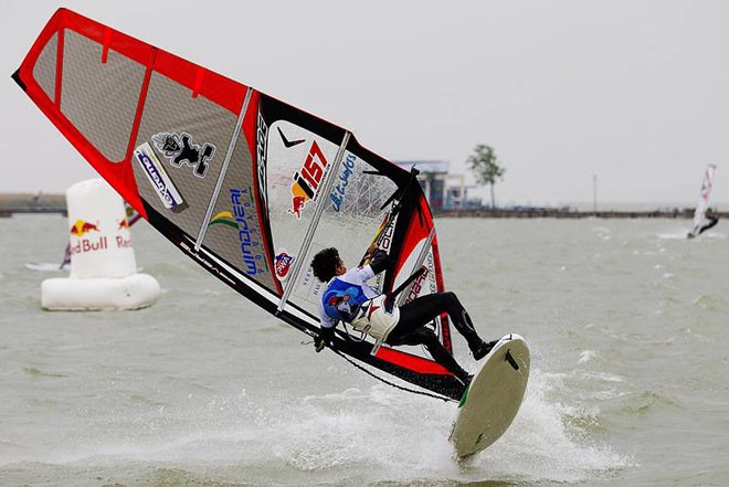 Raimondo Gasperini - PWA Surf World Cup (Podersdorf) 2011 ©  John Carter / PWA http://www.pwaworldtour.com